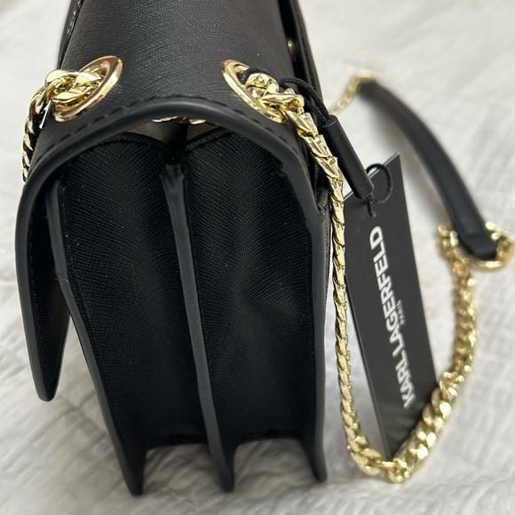 NWT Carl Lagerfeld New York City Cross Bag Handbag Yellow Taxi Cab Cat Maybelle - Picture 7 of 12